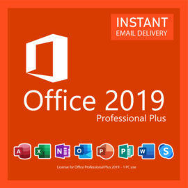 חבילת תוכנות Microsoft Office 2019 Pro Professional Plus