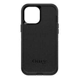 מגן כיסוי OtterBox Defender שחור לאייפון 12 פרו מקס הכיסוי החזק בעולם