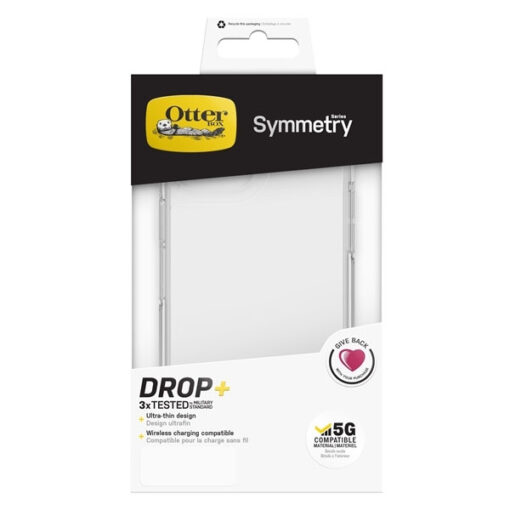 כיסוי אייפון 12 פרו מקס OtterBox Symmetry שקוף אוטרבוקס - הגנה קשיחה ומיוחדת