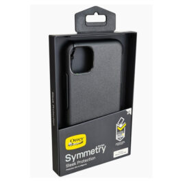 כיסוי שחור OtterBox Symmetry לאייפון 12 פרו מקס - הגנה קשיחה ודקה