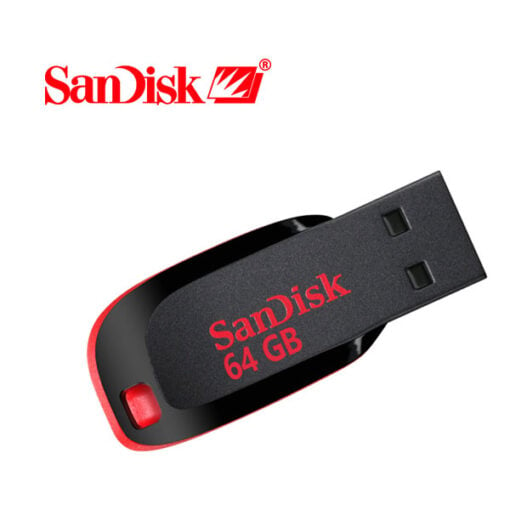 זיכרון נייד דיסק און קי סנדיסק בנפח SanDisk 64GB