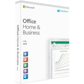 אופיס Microsoft Office Home & Business 2019 לבית ולעסק למחשבי ווינדוס 10 תומך עברית