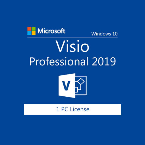 עותק דיגיטלי Microsoft Visio Pro Professional 2019 משלוח מהיר ומאובטח
