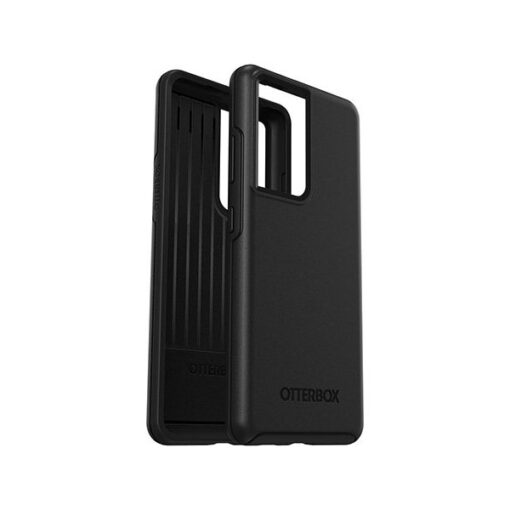 כיסוי OtterBox Symmetry סימטרי בצבע שחור עבור סמסונג גלקסי 21 אולטרה