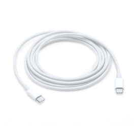 כבל אפל USB-C מקורי אורך 2 מטר לטעינה וסנכרון מהמחשב או המטען