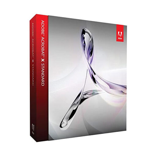 משלוח דיגיטלי תוכנת Adobe Acrobat X Standard למחשבי PC