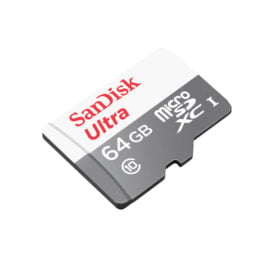 כרטיס זכרון SanDisk Ultra סנדיסק 64GB Micro SD