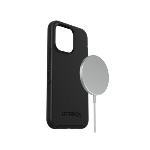 כיסוי OtterBox למכשירי iPhone 13 Pro דגם Symmetry פלוס Magsafe שחור
