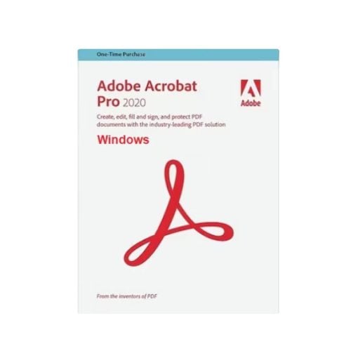תוכנת Adobe Acrobat Professional 2020 - משלוח דיגיטלי