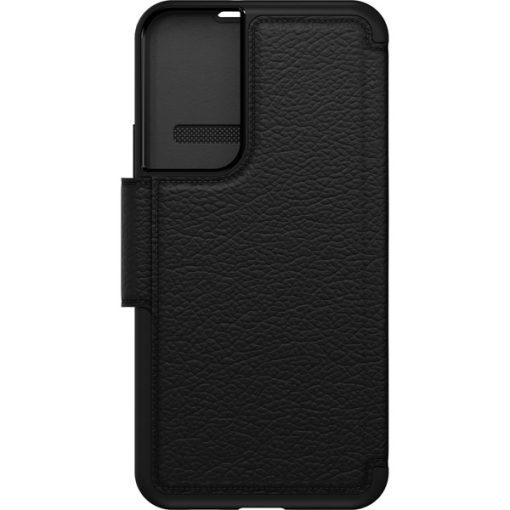 כיסוי ספר Otterbox ל-סמסונג S22 דגם Strada צבע שחור