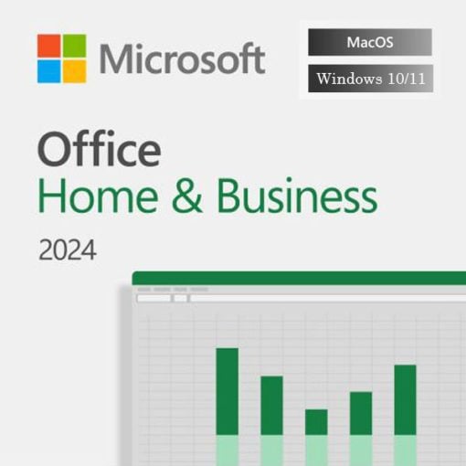 משלוח דיגיטלי מהיר ומאובטח Microsoft Office Home & Business 2024 לווינדוס ומק