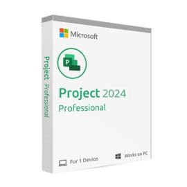 עותק דיגיטלי Microsoft Project Pro Retail 2024 משלוח מהיר ומאובטח