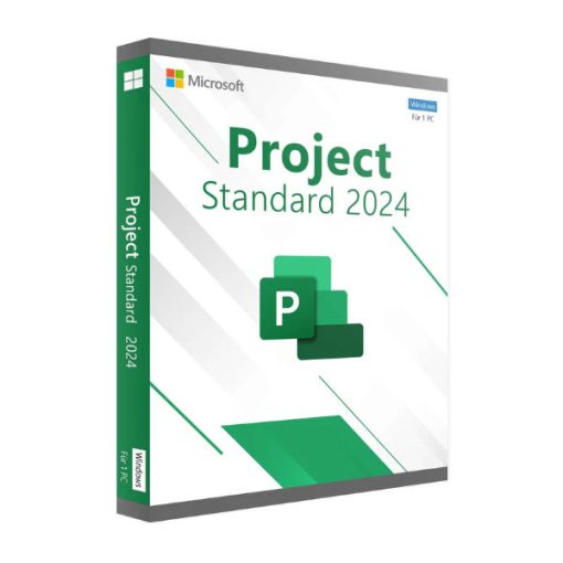 עותק דיגיטלי Microsoft Project Pro Retail 2024 משלוח מהיר ומאובטח