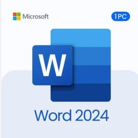 עותק דיגיטלי Microsoft Word 2024 ניתן להעברה משלוח מהיר ומאובטח