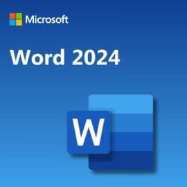 עותק דיגיטלי Microsoft Word 2024 ניתן להעברה משלוח מהיר ומאובטח