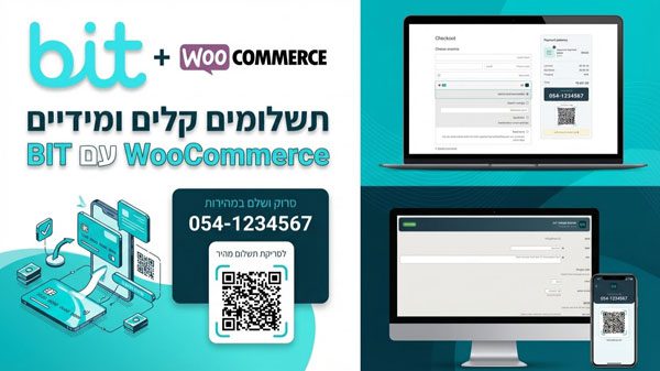 תוסף לקבלת תשלום ב-BIT