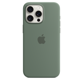 כיסוי סיליקון מקורי Apple ל־iPhone 15 Pro Max עם MagSafe בירוק – תמונת קטלוג 3