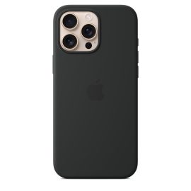 כיסוי סיליקון מקורי Apple ל־iPhone 16 Pro Max עם MagSafe בשחור – תמונת קטלוג 2