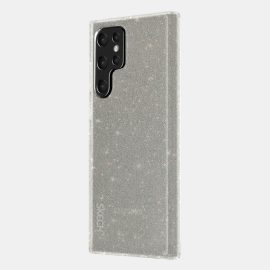כיסוי SKECH Sparkle ל-Galaxy S22 Ultra, שקוף מנצנץ, תמונה 2