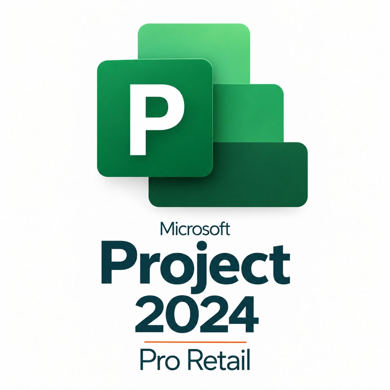 עותק דיגיטלי Microsoft Project Pro Retail 2024
